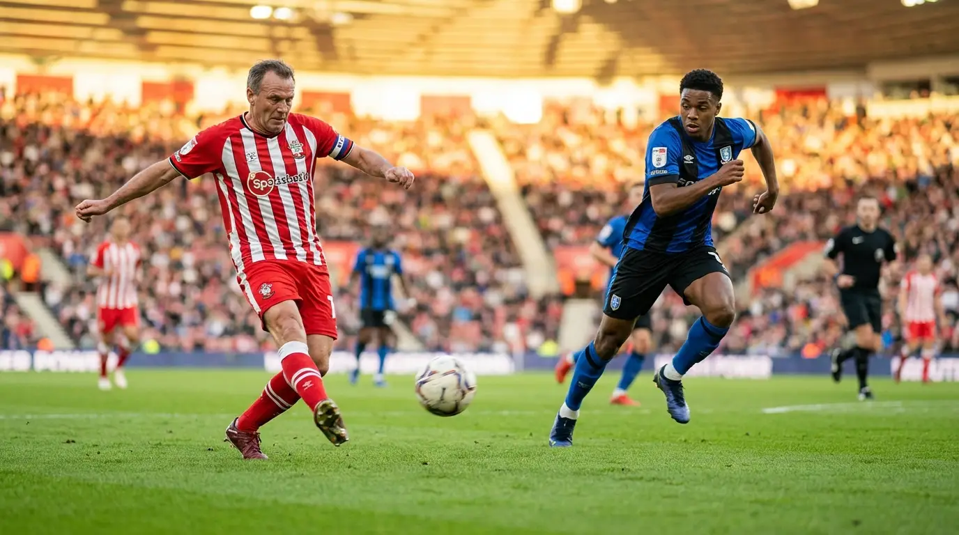 A symbolic image showing the passing of responsibility and the creativity dilemma in Indonesia's midfield, between experienced control and youthful dynamism.